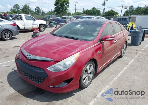 2012 Hyundai Sonata Hybrid Hybrid z USA, uszkodzony, nr VIN KMHEC4A4XCA031014